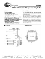CY2V9950AC datasheet pdf Cypress