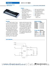 PT4663A datasheet pdf Texas Instruments