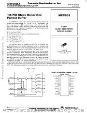 MPC905 datasheet pdf Freescale (Motorola)