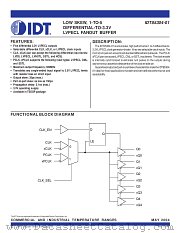 IDT85304-01PGI8 datasheet pdf IDT