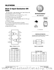 NL27WZ86 datasheet pdf ON Semiconductor