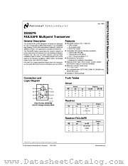 DS36276MX datasheet pdf National Semiconductor