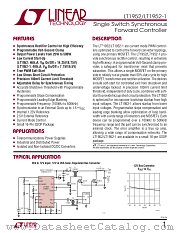 LT1952-1 datasheet pdf Linear Technology