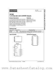 74F538SCX datasheet pdf Fairchild Semiconductor