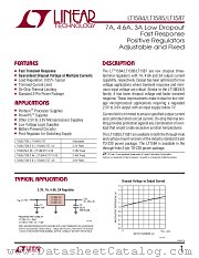 LT1587 datasheet pdf Linear Technology