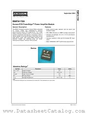 RMPA1759 datasheet pdf Fairchild Semiconductor