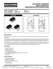HCPL2730WV datasheet pdf Fairchild Semiconductor