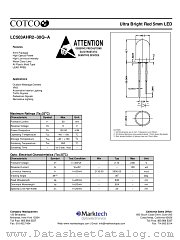 LC503AHR2-30Q-A datasheet pdf Marktech Optoelectronics