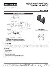 QVE00034 datasheet pdf Fairchild Semiconductor