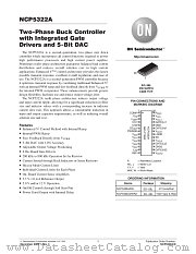 NCP5322A datasheet pdf ON Semiconductor