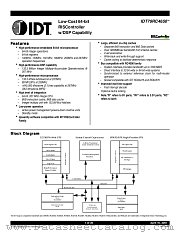 IDT79RV4650-150DP datasheet pdf IDT