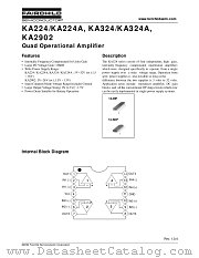 KA224DTF datasheet pdf Fairchild Semiconductor