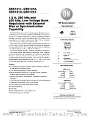 CS51411GDR8 datasheet pdf ON Semiconductor