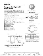 NCP5007 datasheet pdf ON Semiconductor