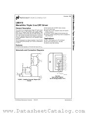 LM2413T datasheet pdf National Semiconductor