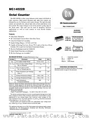 MC14022BD datasheet pdf ON Semiconductor