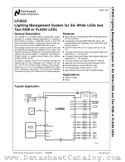 LP3933SLX datasheet pdf National Semiconductor