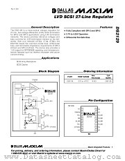 DS2129 datasheet pdf MAXIM - Dallas Semiconductor