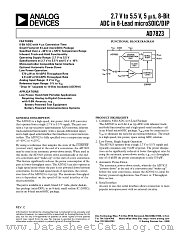 AD7823YR-REEL datasheet pdf Analog Devices