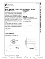 LM20BI MDC datasheet pdf National Semiconductor