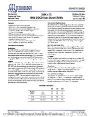 GS816273 datasheet pdf GSI Technology