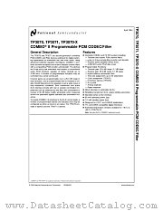 TP3071N-G datasheet pdf National Semiconductor