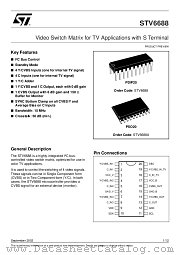 STV6688 datasheet pdf ST Microelectronics
