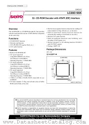 LC895199K datasheet pdf SANYO