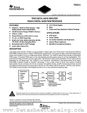TAS5012IPFBR datasheet pdf Texas Instruments