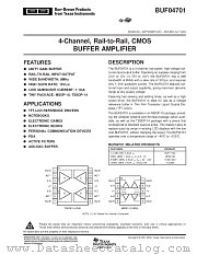 BUF04701AIPWRG4 datasheet pdf Texas Instruments