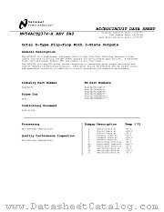 5962R9218901VRA(54ACTQ374JRQMLV) datasheet pdf National Semiconductor