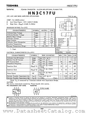 HN3C17FU datasheet pdf TOSHIBA