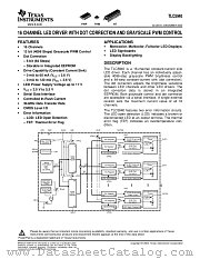 TLC5940NT datasheet pdf Texas Instruments