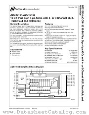 ADC10154CIWM datasheet pdf National Semiconductor