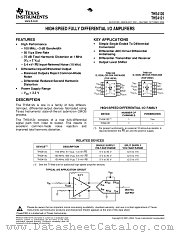 THS4120IDGKR datasheet pdf Texas Instruments