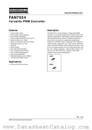 FAN7554DTF datasheet pdf Fairchild Semiconductor