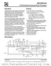 MK2069-04 datasheet pdf Texas Instruments