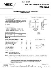2SJ624-T1B datasheet pdf NEC