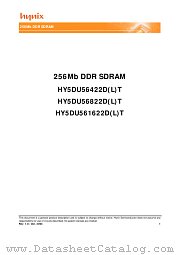 HY5DU56422DT datasheet pdf Hynix Semiconductor