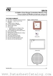 SR176-A5T/1GE datasheet pdf ST Microelectronics
