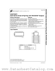 54ACTQ574FMQB datasheet pdf National Semiconductor