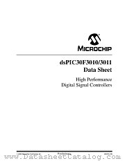 DSPIC30F3011 datasheet pdf Microchip
