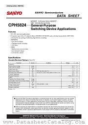 CPH5824 datasheet pdf SANYO
