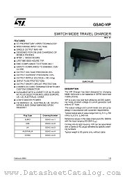GSAC-VIP12/1 datasheet pdf ST Microelectronics