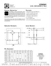 ICS83841 datasheet pdf Texas Instruments