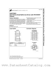 5962-9218501MSA(54ACTQ241FMQB) datasheet pdf National Semiconductor