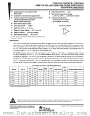 TLV2371QDRQ1 datasheet pdf Texas Instruments