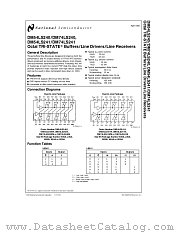 DM54LS241J/883 datasheet pdf National Semiconductor