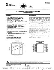 TPS54900PWR datasheet pdf Texas Instruments