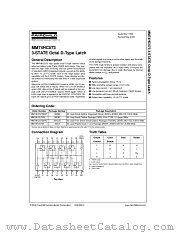 MM74HC573SJ datasheet pdf Fairchild Semiconductor